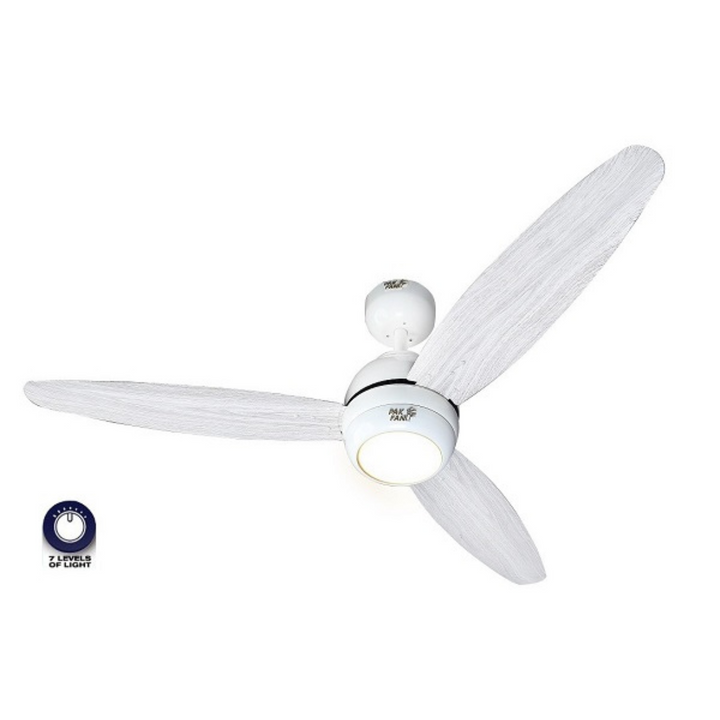 Pak Fan 56'' Inverter Elegance Plus Black / Off white | Pure Copper Wi ...
